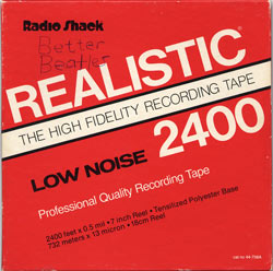 Realistic Tape Box